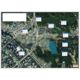 [항공사진] 공시지가 소유필지 지적도 - 나우맵 맞춤 지도제작 문의
