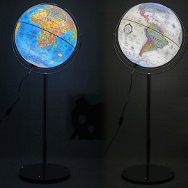 플로어 LED 조명 지구본 2종 50cm